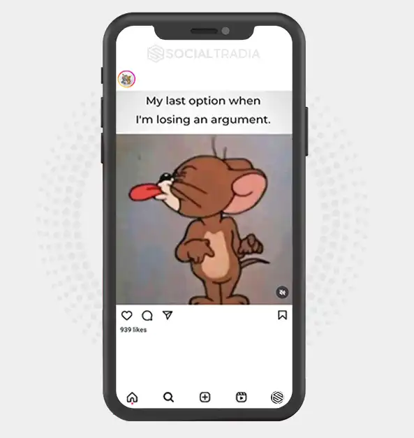 buy Instagram account Cartoon Laugh (82.7 k Followers)