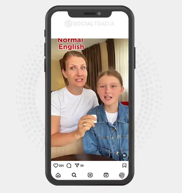 buy Instagram account English Mag (74 k Followers)