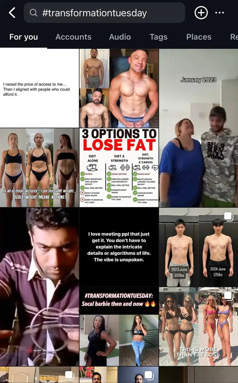 #TransformationTuesday