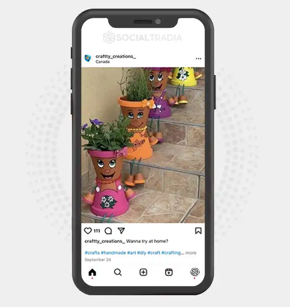 buy Instagram account craftty_creations_ (2.8 k Followers)