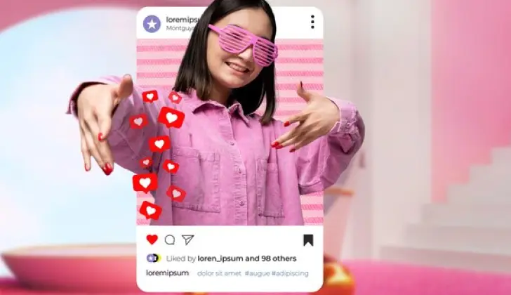 a trending Instagram post
