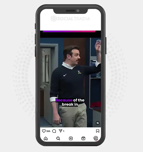 buy Instagram account Tedlasso Show (44.9 k Followers)
