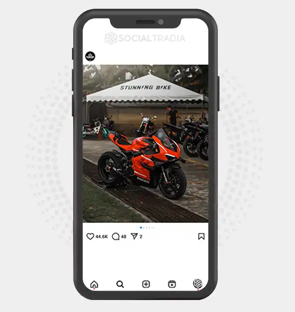buy Instagram account United Biker (3.9 k Followers)
