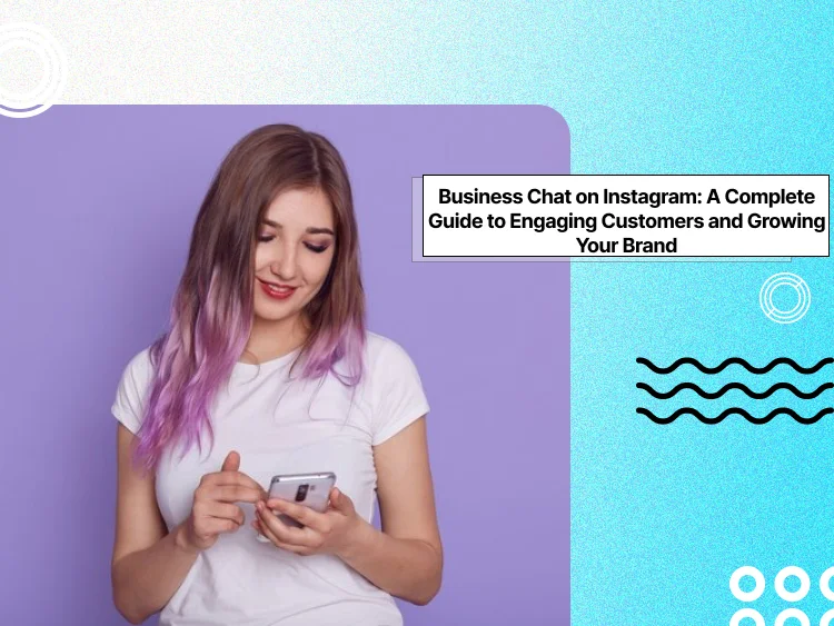 A girl checking her phone