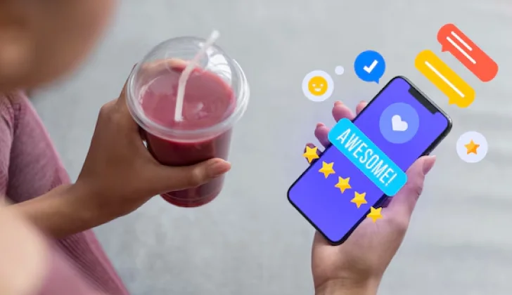 customer reviews on social media