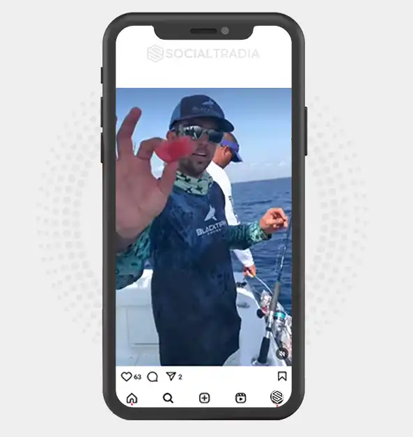 buy Instagram account Fisher Story (2 k Followers)