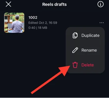 select delete