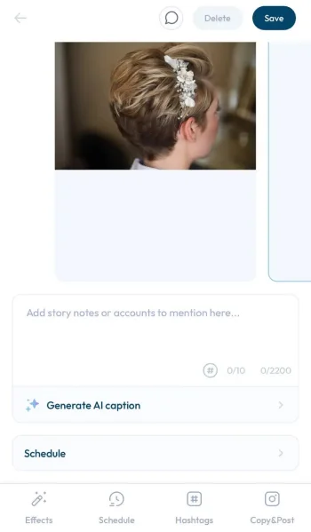 Generate Captions, Hashtags, and Images