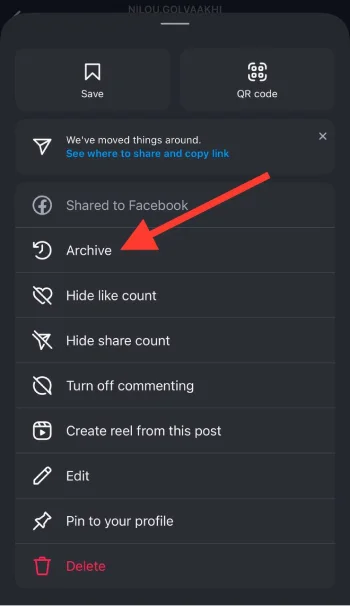 choose archive