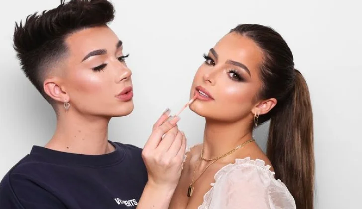 James Charles and Addison Rae