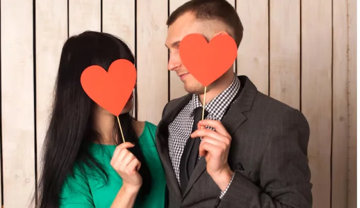 two people in love