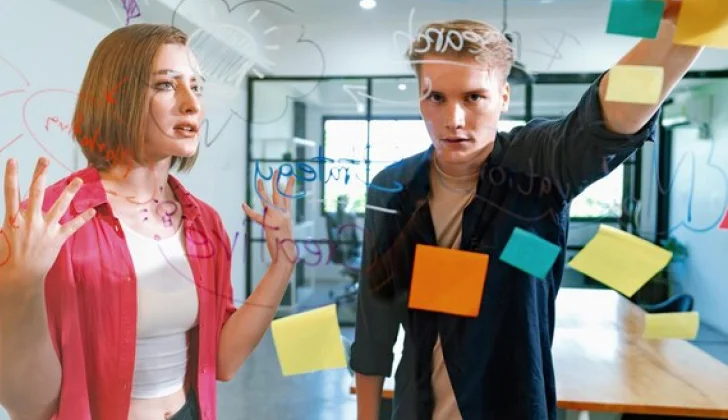 team members having an argument about a task