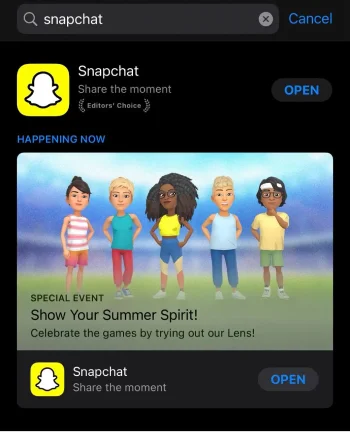 download Snapchat