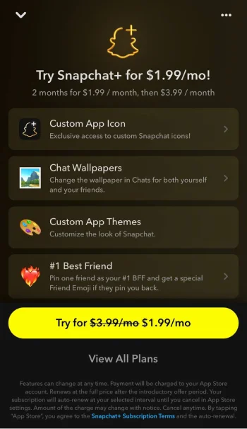 check out new features