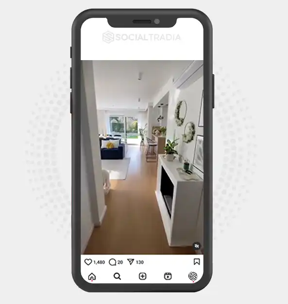 buy Instagram account House Warm (3.2 k Followers)