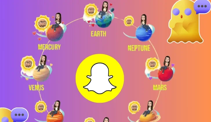 Snapchat Planet Feature