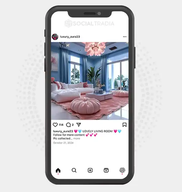 buy Instagram account luxury_aura23 (2.1 k Followers)