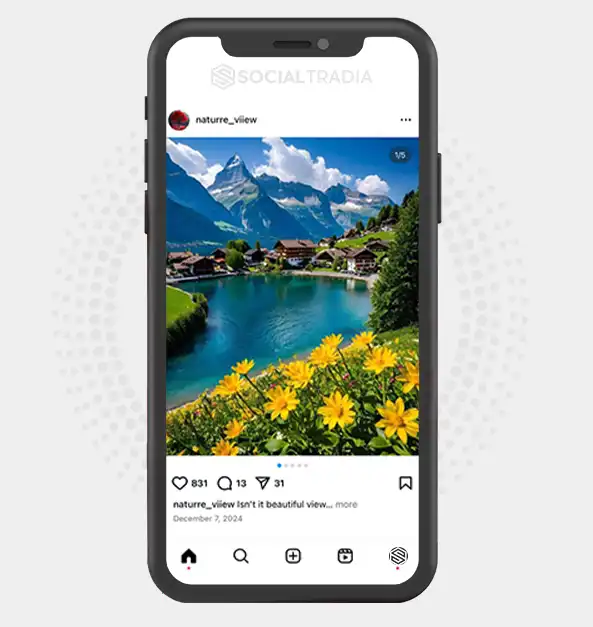 buy Instagram account naturre_viiew (2.3 k Followers)