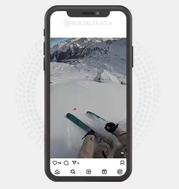 buy Instagram account Snow Adventures (2.7 k Followers)
