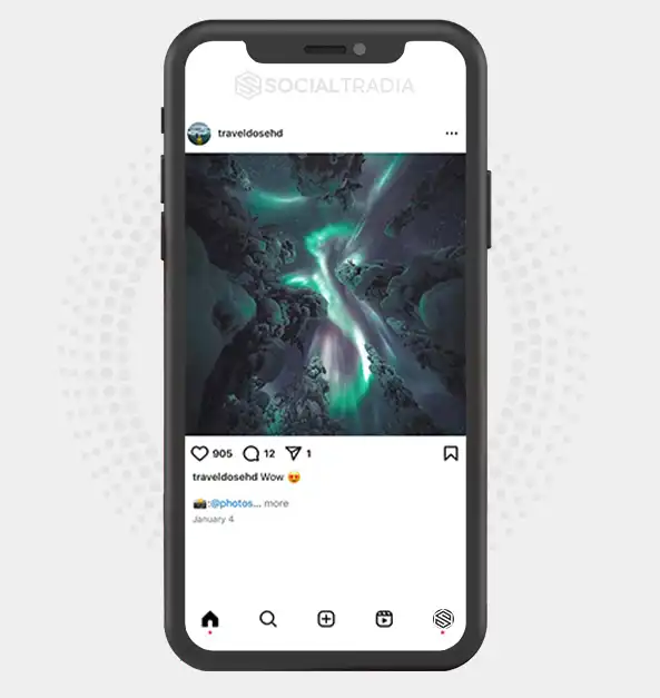 buy Instagram account traveldosehd (4.5 k Followers)