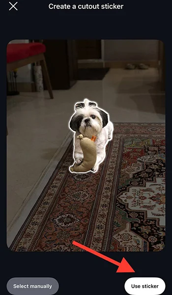 Use stickers
