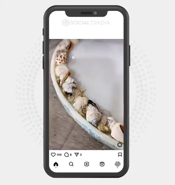 buy Instagram account craftique3 (2 k Followers)