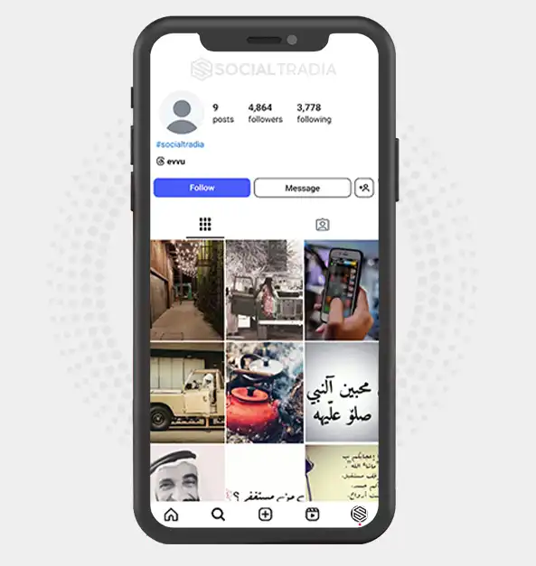 buy Instagram account evvu (4.8 k Followers)
