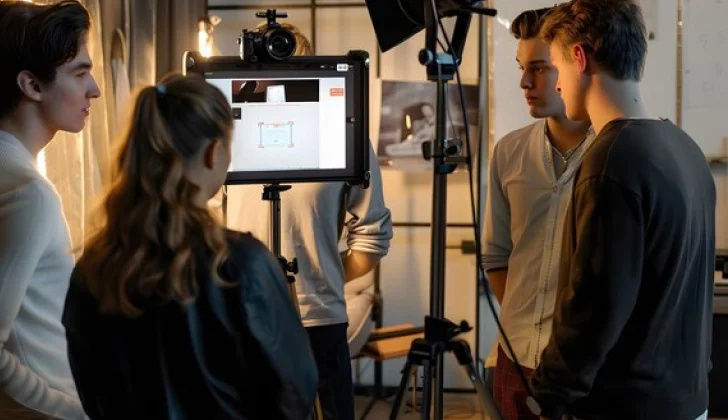 Share behind-the-scenes content