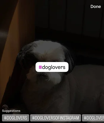 write related hashtag