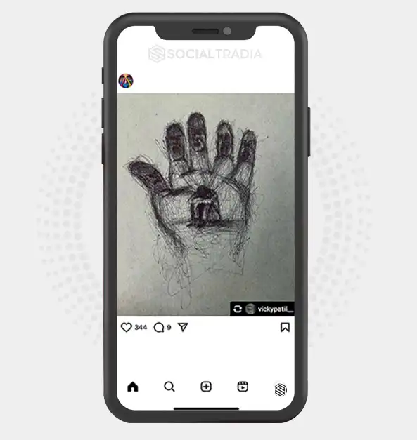 buy Instagram account Artist Abode (2.1 k Followers)