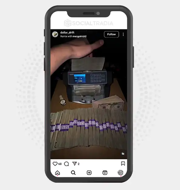 buy Instagram account dollar_drift (2 k Followers)