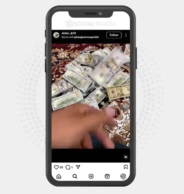 buy Instagram account dollar_drift (2 k Followers)