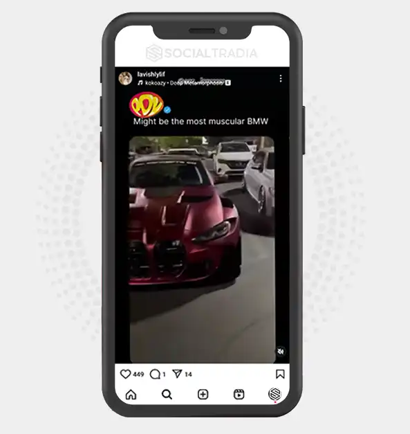 buy Instagram account lavishlylif (2.3 k Followers)