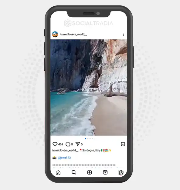buy Instagram account travel.lovers_world__ (2.1 k Followers)