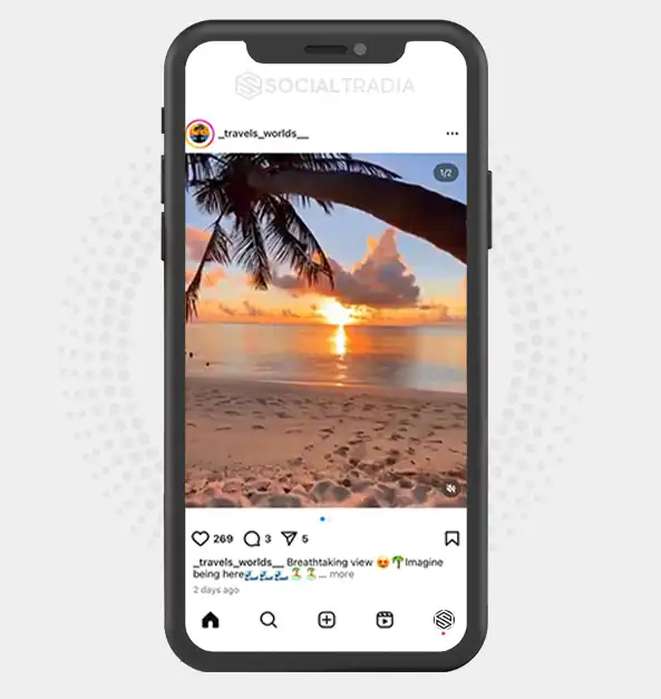 buy Instagram account _travels_worlds__ (2 k Followers)