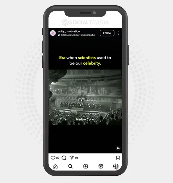 buy Instagram account unity._.motivation (2 k Followers)