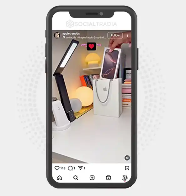 buy Instagram account appletrendds (2.1 k Followers)