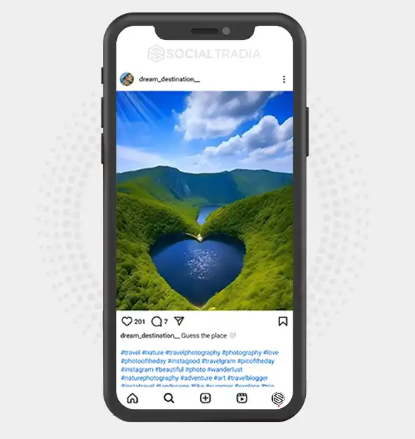 buy Instagram account dream_destination__ (2.1 k Followers)