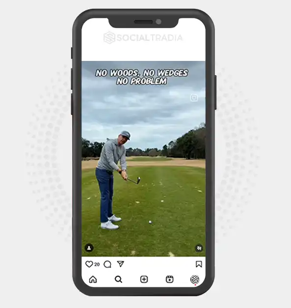 buy Instagram account Golf Moment (2 k Followers)