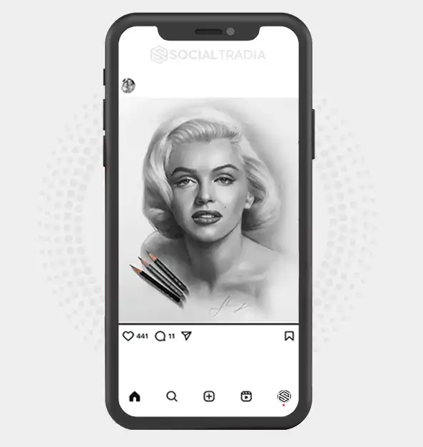 buy Instagram account Sketch Project (2.1 k Followers)