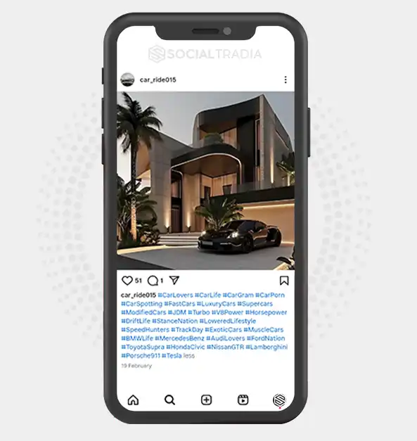 buy Instagram account car_ride015 (2 k Followers)