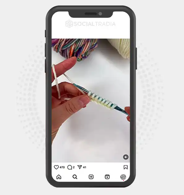 buy Instagram account CrochetPattern (307 k Followers)