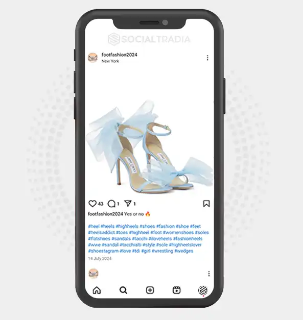 buy Instagram account footfashion2024 (2 k Followers)