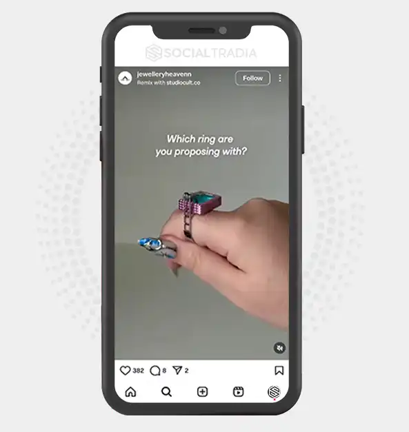 buy Instagram account jewelleryheavenn (2 k Followers)