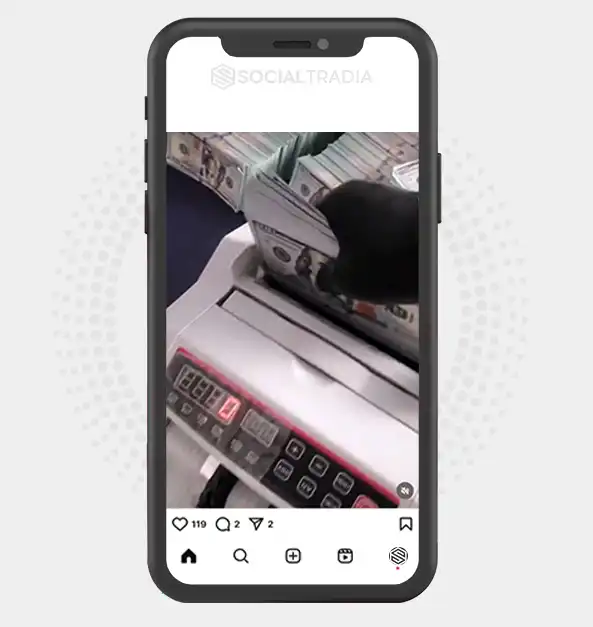 buy Instagram account luxury_life_dollar (2.1 k Followers)