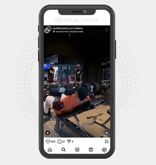 buy Instagram account nestfitzone2 (2 k Followers)