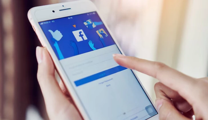 Facebook Login page