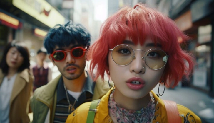 a teenage boy and girl