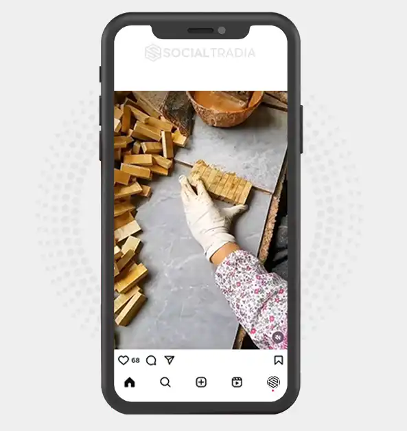 buy Instagram account Wood Tutorial (2 k Followers)