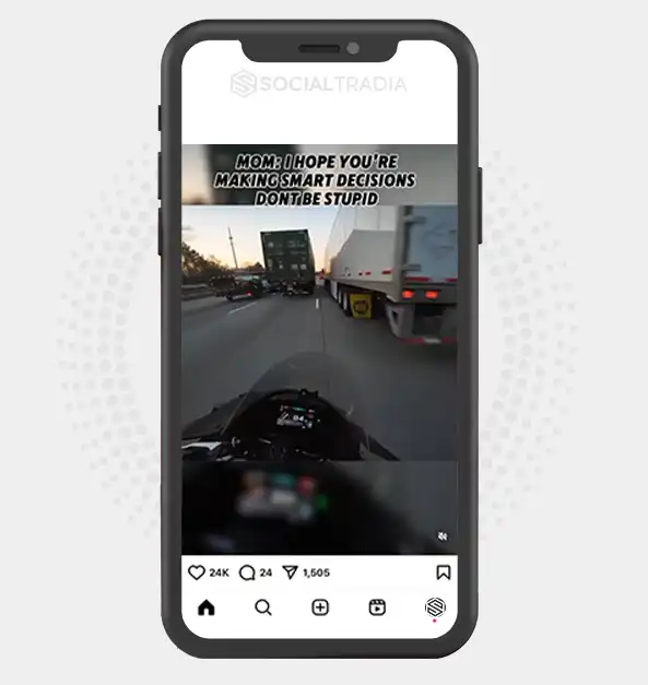 Instagram account BestBikers (49.7 k Followers)